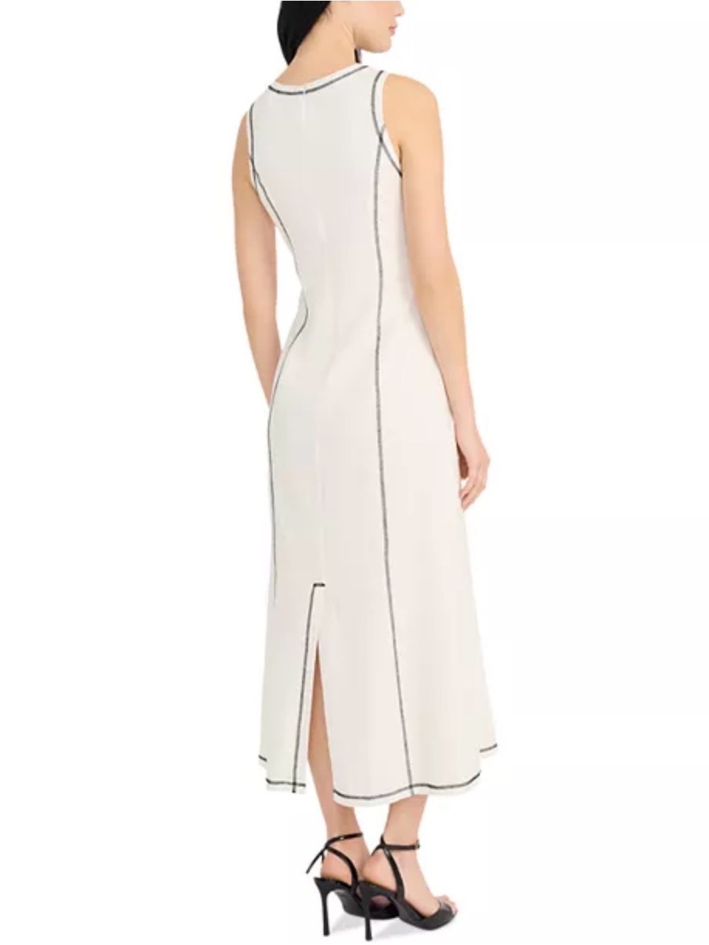 Donna Morgan Sleeveless Maxi Linen Blend Dress - Picture 2 of 10